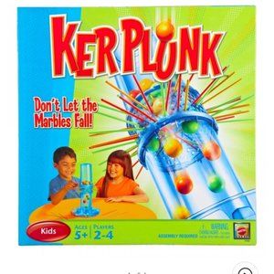 Kerplunk Classic Kids Game with Marbles and Sticks
